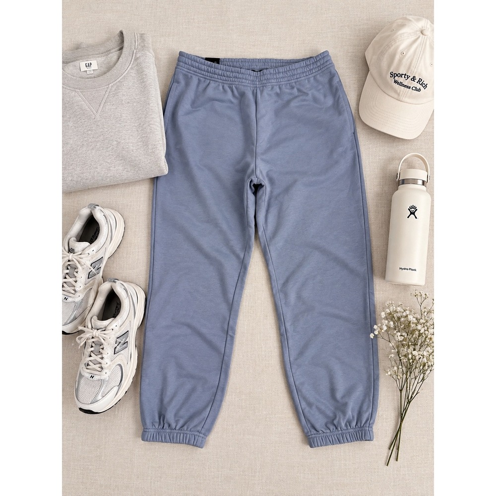 Banana Republic Mens XL Blue Fleece Jogger Sweatpants NWT 717724-07-1